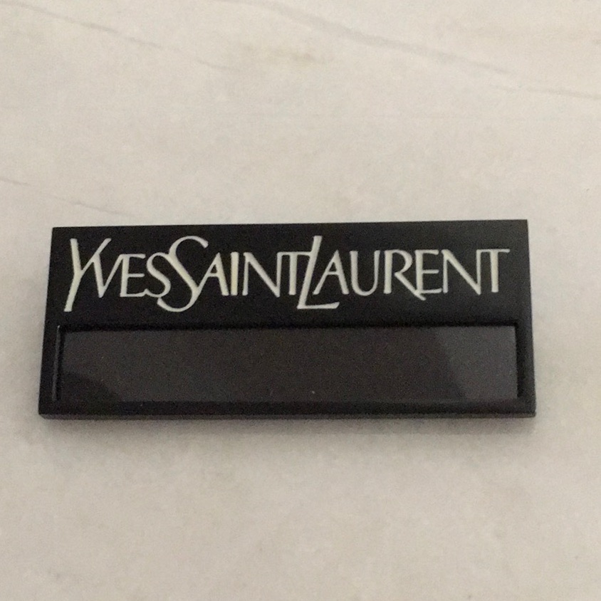 Yves Saint Laurent Metal Pin Has Never Been Used 375$